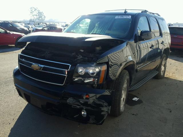 1GNFK13077R187787 - 2007 CHEVROLET TAHOE K150 BLACK photo 2