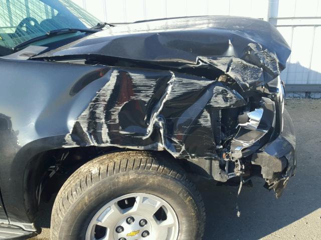 1GNFK13077R187787 - 2007 CHEVROLET TAHOE K150 BLACK photo 9