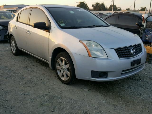 3N1AB61E47L607725 - 2007 NISSAN SENTRA 2.0 SILVER photo 1