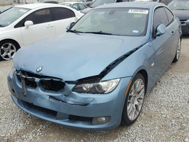 WBAWB33537P131158 - 2007 BMW 328 I BLUE photo 2