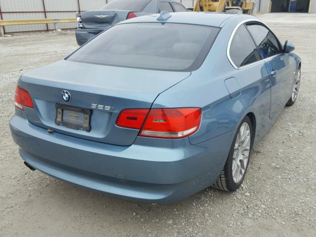 WBAWB33537P131158 - 2007 BMW 328 I BLUE photo 4