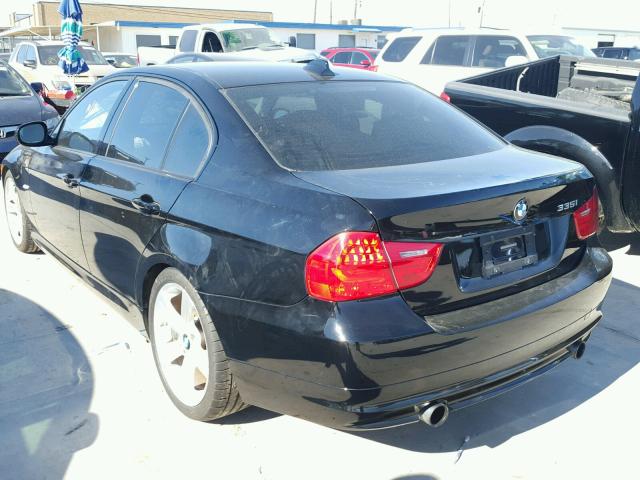 WBAPM5C51BE576643 - 2011 BMW 335 I BLACK photo 3