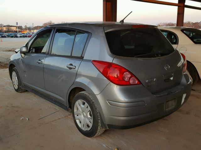 3N1BC1CP9BL503565 - 2011 NISSAN VERSA S GRAY photo 3