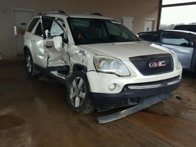 1GKLRMED8AJ182603 - 2010 GMC ACADIA SLT თეთრი ფოტო 1