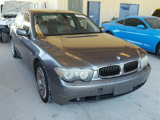 WBAGL63505DP75881 - 2005 BMW 745 I GRAY photo 1