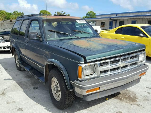 1GNDT13W9R0136341 - 1994 CHEVROLET BLAZER S10 GREEN photo 1