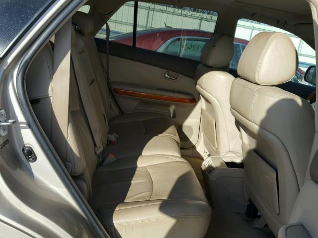 2T2HK31U78C090051 - 2008 LEXUS RX 350 GOLD photo 6