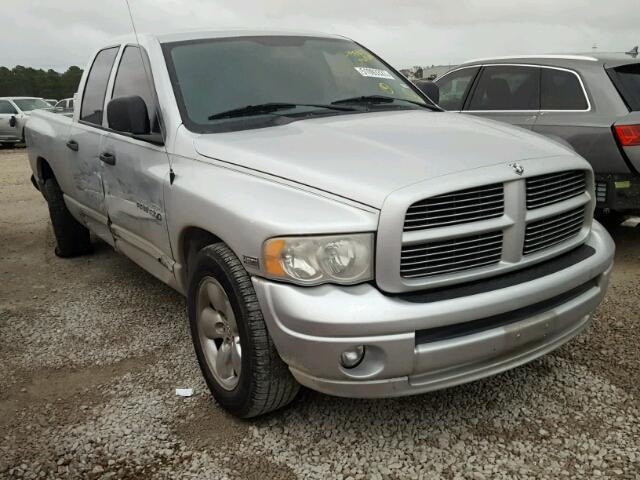 1D7HA18D35S354819 - 2005 DODGE RAM 1500 S SILVER photo 1