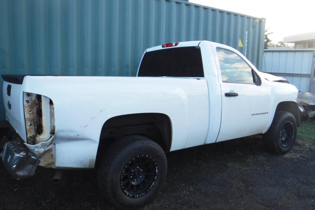 1GCEK14087Z563741 - 2007 CHEVROLET SILVERADO WHITE photo 4