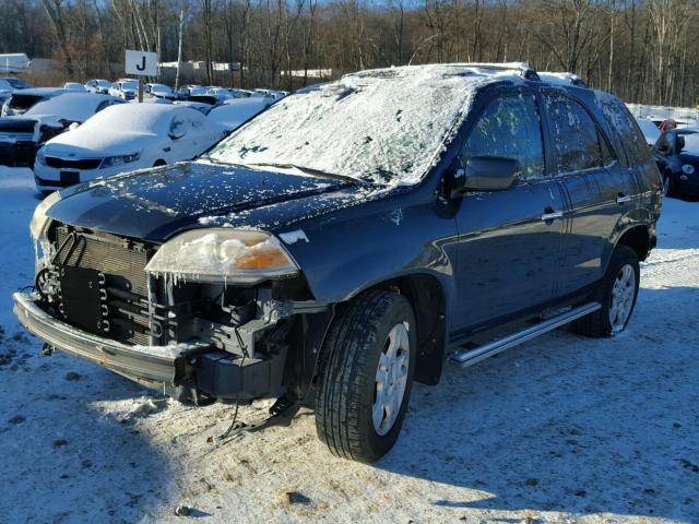 2HNYD18744H539621 - 2004 ACURA MDX TOURIN GRAY photo 2