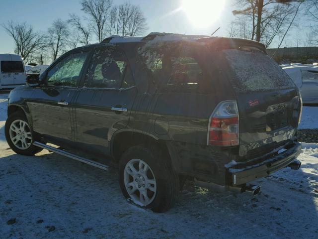 2HNYD18744H539621 - 2004 ACURA MDX TOURIN GRAY photo 3