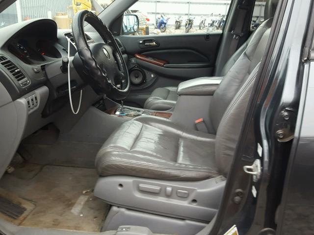 2HNYD18744H539621 - 2004 ACURA MDX TOURIN GRAY photo 5