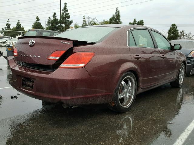 4T1BK36B36U142689 - 2006 TOYOTA AVALON XL BURGUNDY photo 4