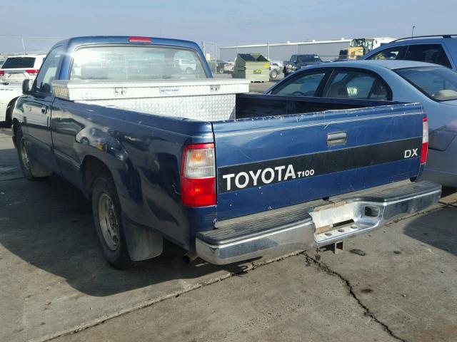 JT4VD10A2R0019901 - 1994 TOYOTA T100 DX BLUE photo 3