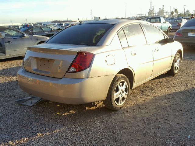 1G8AJ55FX7Z184522 - 2007 SATURN ION LEVEL GOLD photo 4
