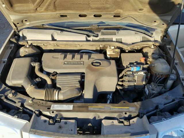 1G8AJ55FX7Z184522 - 2007 SATURN ION LEVEL GOLD photo 7