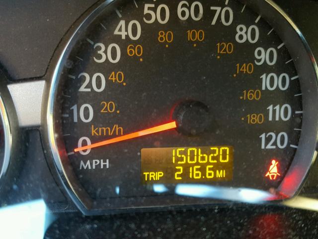 1G8AJ55FX7Z184522 - 2007 SATURN ION LEVEL GOLD photo 8