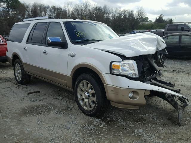 1FMJK1H5XDEF07903 - 2013 FORD EXPEDITION WHITE photo 1