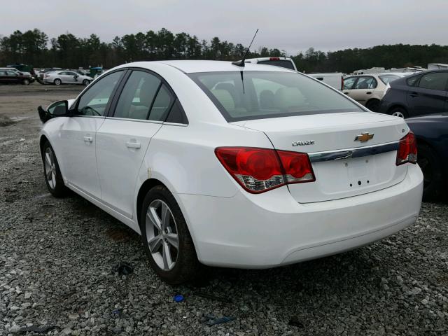 1G1PE5SB9D7134636 - 2013 CHEVROLET CRUZE LT WHITE photo 3