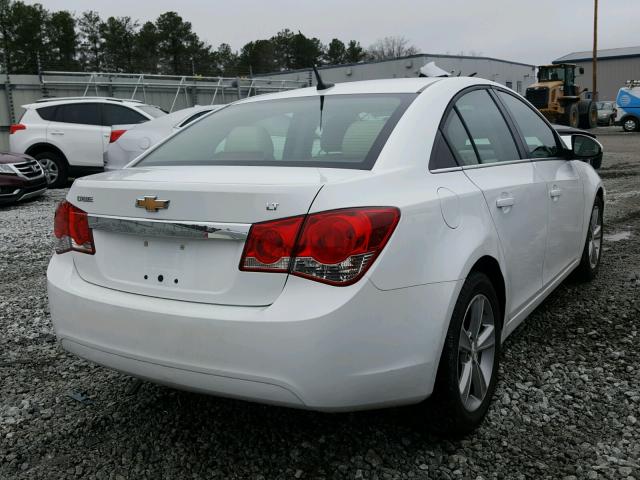 1G1PE5SB9D7134636 - 2013 CHEVROLET CRUZE LT WHITE photo 4