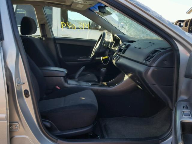 4T1BF32KX3U544845 - 2003 TOYOTA CAMRY LE SILVER photo 5