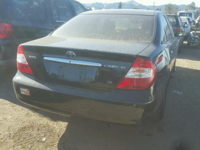 JTDBF30K630088700 - 2003 TOYOTA CAMRY LE BLACK photo 4