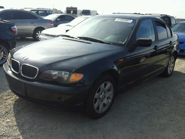 WBAEV33443PD57541 - 2003 BMW 325 I BLACK photo 2
