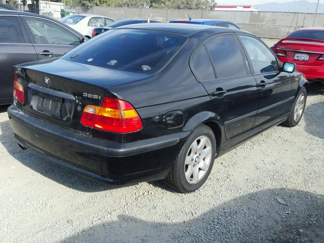 WBAEV33443PD57541 - 2003 BMW 325 I BLACK photo 4