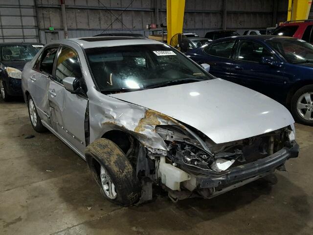 1HGCM56716A026193 - 2006 HONDA ACCORD EX SILVER photo 1