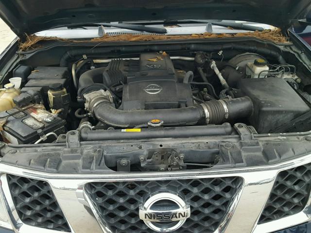 5N1AR18U97C640476 - 2007 NISSAN PATHFINDER BLUE photo 7