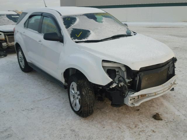 2GNFLEEK7E6137399 - 2014 CHEVROLET EQUINOX LS WHITE photo 1