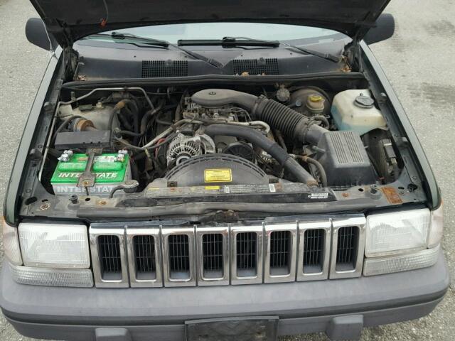 1J4GZ58Y2SC541123 - 1995 JEEP GRAND CHER GREEN photo 7