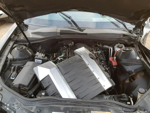 2G1FT1EW4A9120596 - 2010 CHEVROLET CAMARO SS Negro foto 7