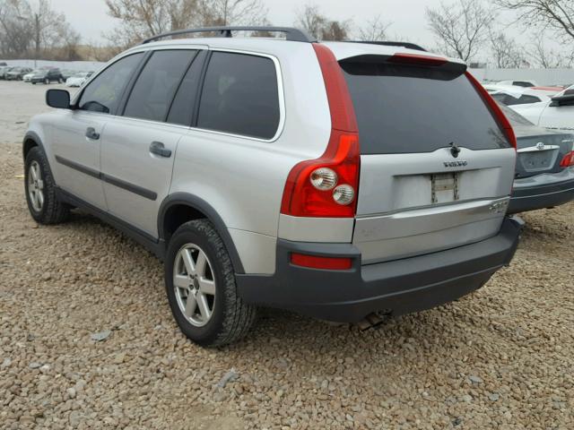 YV1CZ59H241089864 - 2004 VOLVO XC90 GRAY photo 3