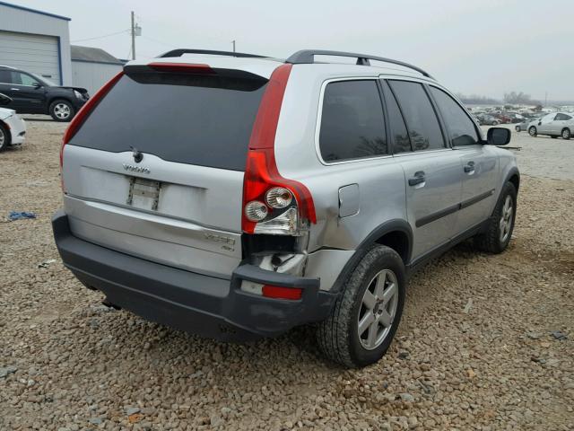 YV1CZ59H241089864 - 2004 VOLVO XC90 GRAY photo 4