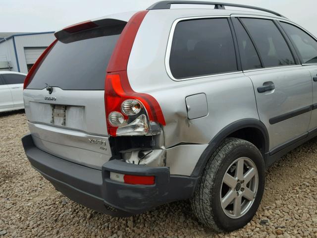 YV1CZ59H241089864 - 2004 VOLVO XC90 GRAY photo 9