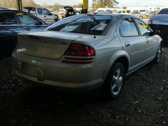 1B3EL46X46N207481 - 2006 DODGE STRATUS SX BEIGE photo 4