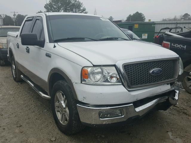 1FTPW12575FA74824 - 2005 FORD F150 SUPER WHITE photo 1