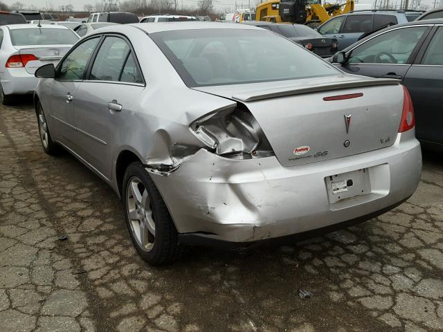 1G2ZG58N874266678 - 2007 PONTIAC G6 BASE SILVER photo 3