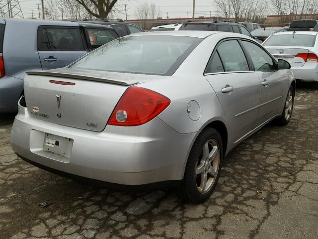 1G2ZG58N874266678 - 2007 PONTIAC G6 BASE SILVER photo 4