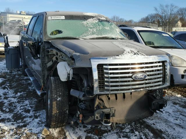 1FTFW1EF2BFC24947 - 2011 FORD F150 SUPER GRAY photo 1