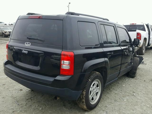 1C4NJPBB7FD120230 - 2015 JEEP PATRIOT SP BLACK photo 4