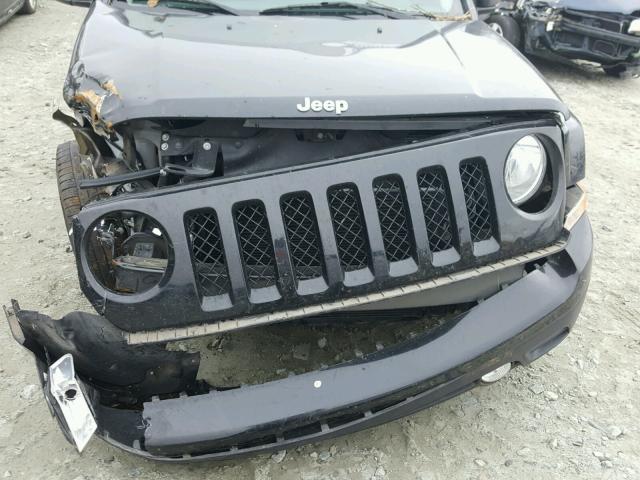 1C4NJPBB7FD120230 - 2015 JEEP PATRIOT SP BLACK photo 7