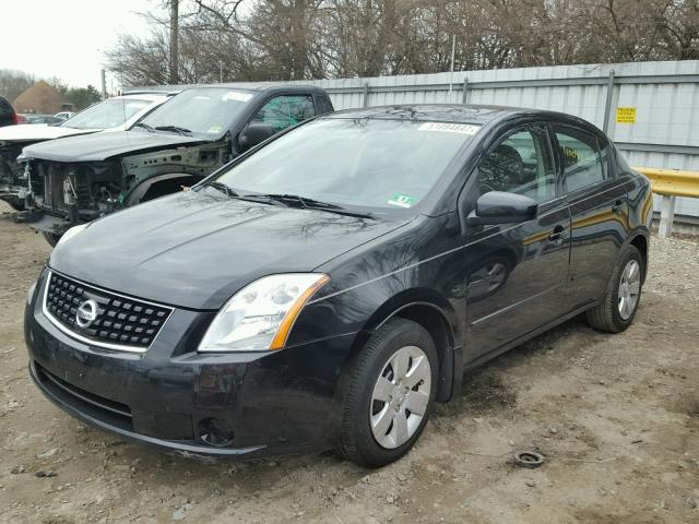 3N1AB61E58L638886 - 2008 NISSAN SENTRA 2.0 BLACK photo 2