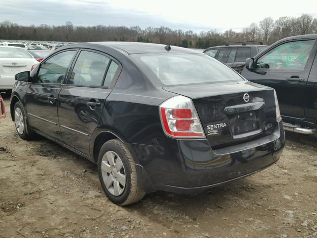 3N1AB61E58L638886 - 2008 NISSAN SENTRA 2.0 BLACK photo 3