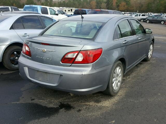 1C3LC46K17N515000 - 2007 CHRYSLER SEBRING SILVER photo 4