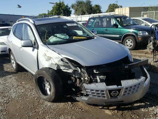 JN8AS58V99W431043 - 2009 NISSAN ROGUE S SILVER photo 1