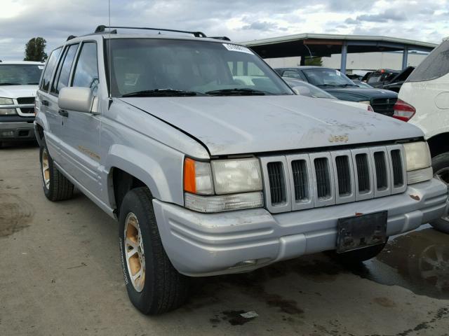 1J4GZ78YXVC533691 - 1997 JEEP GRAND CHER GRAY photo 1