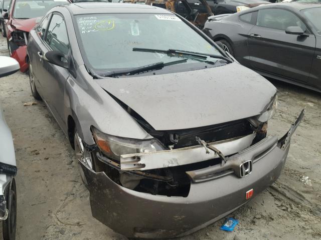 2HGFG12886H573913 - 2006 HONDA CIVIC EX GRAY photo 1