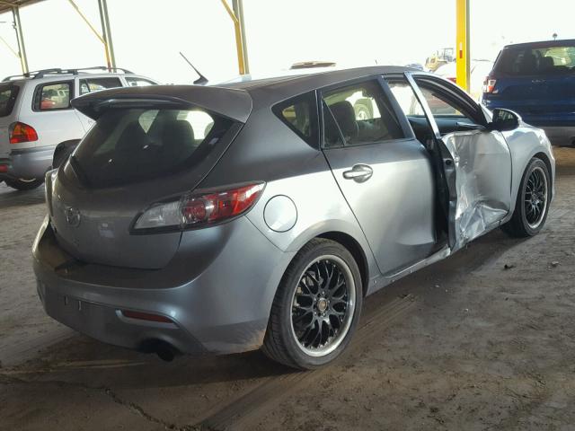 JM1BL1L39C1682371 - 2012 MAZDA SPEED 3 SILVER photo 4